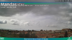 view from Mandas on 2026-03-02