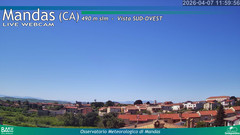 view from Mandas on 2026-04-07