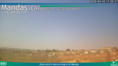 view from Mandas on 2026-04-16