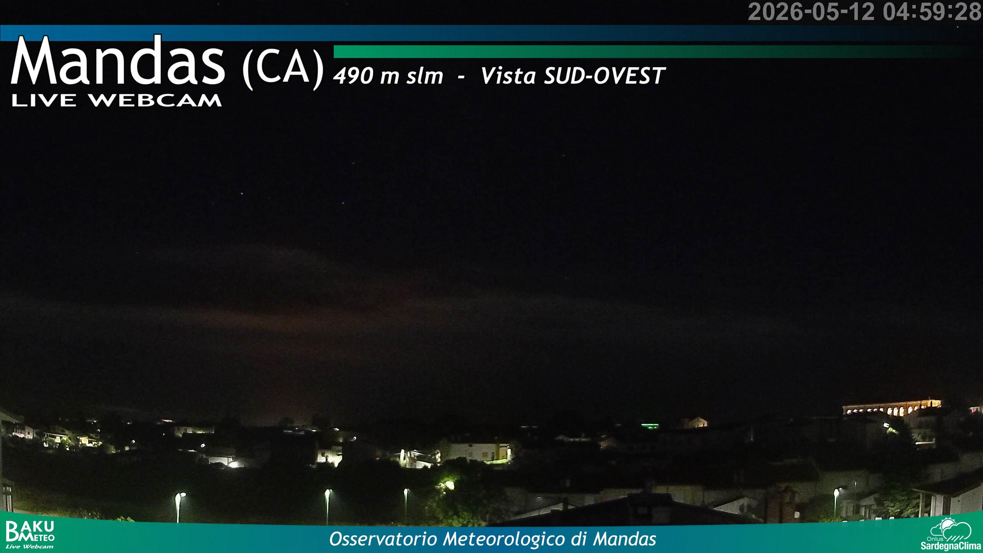 time-lapse frame, Mandas webcam