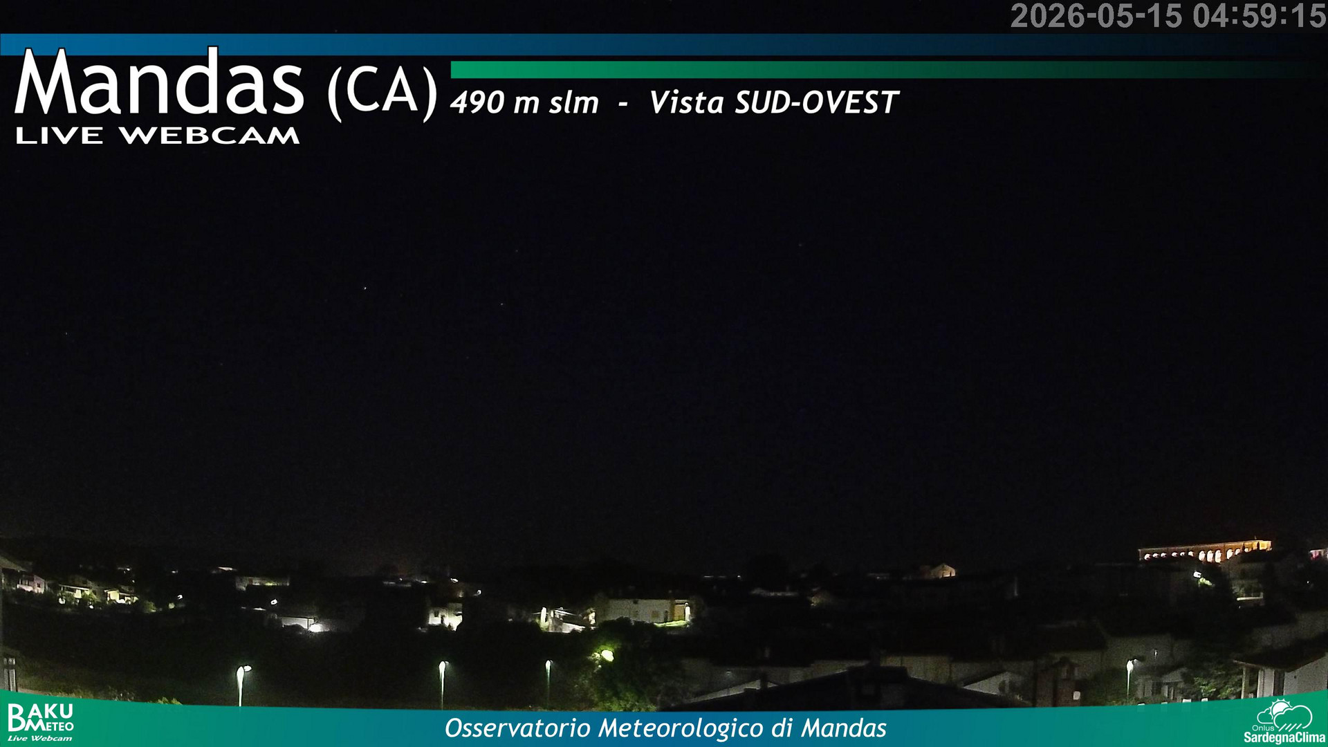 time-lapse frame, Mandas webcam