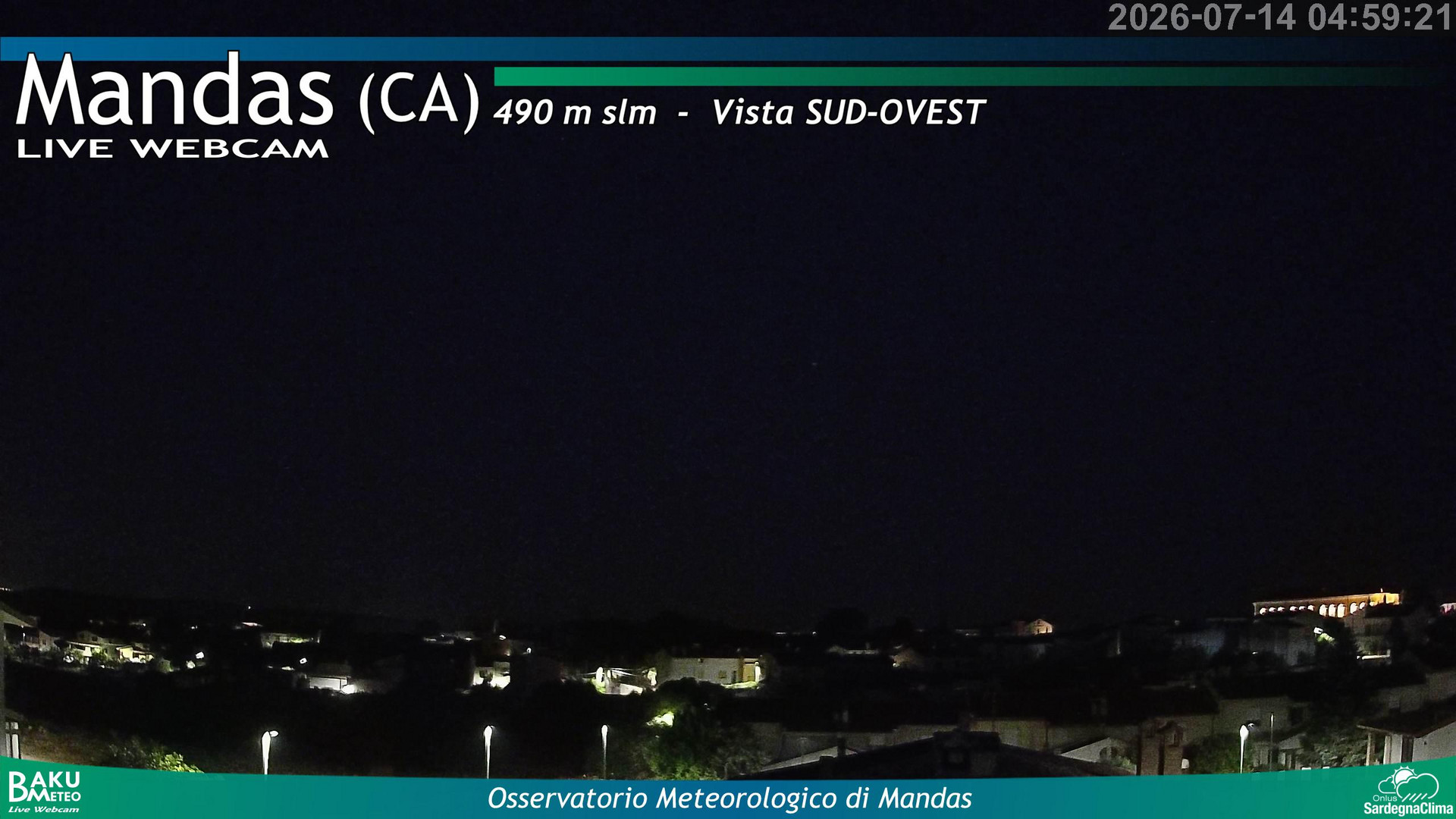 time-lapse frame, Mandas webcam