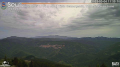 view from Monte Lusei Panoramica on 2025-05-04
