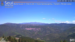 view from Monte Lusei Panoramica on 2025-05-08