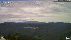 view from Monte Lusei Panoramica on 2025-05-14