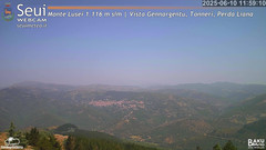 view from Monte Lusei Panoramica on 2025-06-10