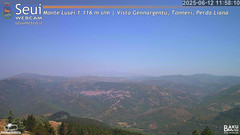 view from Monte Lusei Panoramica on 2025-06-12
