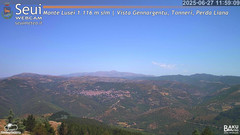 view from Monte Lusei Panoramica on 2025-06-27