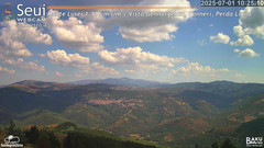 view from Monte Lusei Panoramica on 2025-07-01