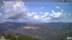 view from Monte Lusei Panoramica on 2026-03-09