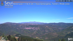 view from Monte Lusei Panoramica on 2026-05-23