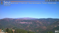 view from Monte Lusei Panoramica on 2026-08-10
