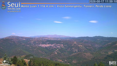 view from Monte Lusei Panoramica on 2026-08-17