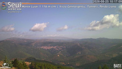 view from Monte Lusei Panoramica on 2026-08-25