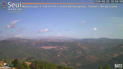 view from Monte Lusei Panoramica on 2026-08-25