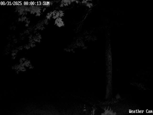 time-lapse frame, Sparta WX webcam