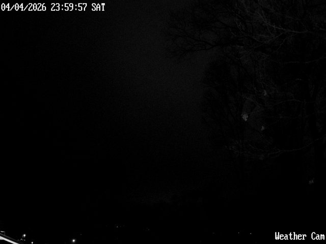 time-lapse frame, Sparta WX webcam