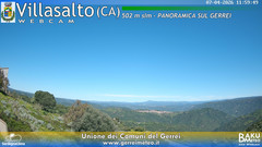 view from Villasalto on 2026-04-07