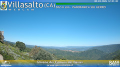 view from Villasalto on 2026-04-08