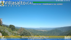 view from Villasalto on 2026-04-11