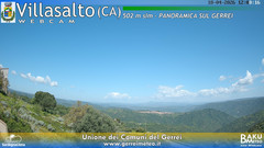 view from Villasalto on 2026-04-18