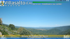 view from Villasalto on 2026-04-21