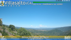 view from Villasalto on 2026-05-21