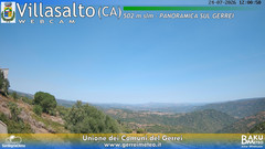 view from Villasalto on 2026-07-24
