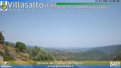 view from Villasalto on 2026-07-25