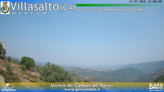view from Villasalto on 2026-07-27