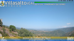 view from Villasalto on 2026-08-22
