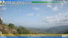 view from Villasalto on 2026-08-25