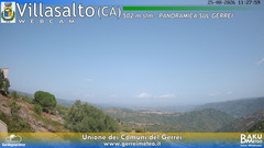 view from Villasalto on 2026-08-25