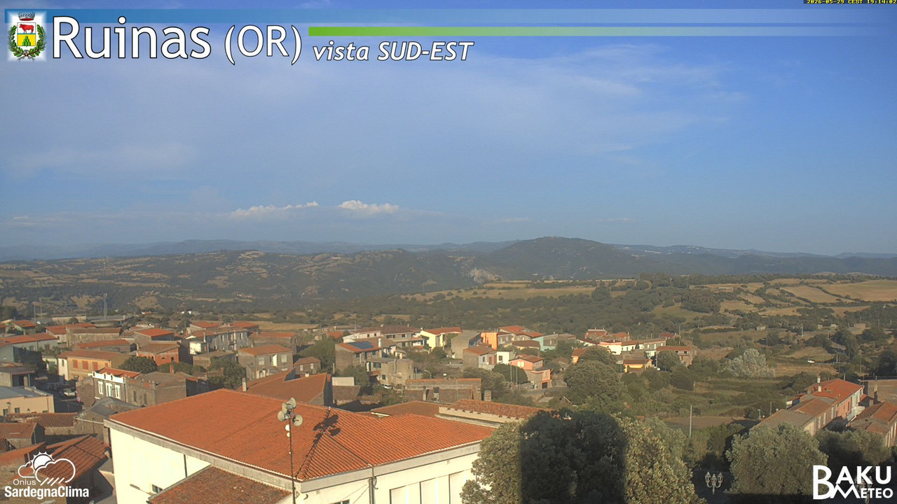 time-lapse frame, Ruinas SE webcam