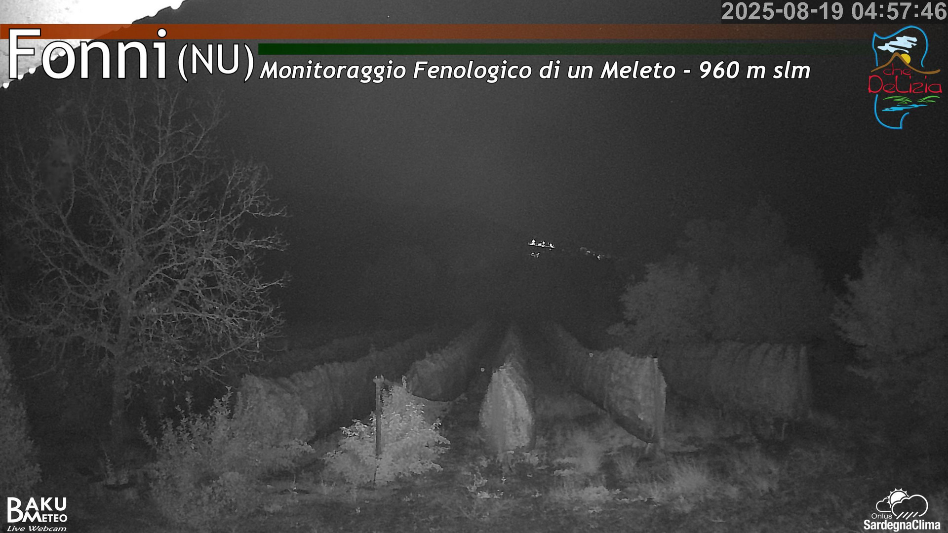 time-lapse frame, Fonni Meleto webcam