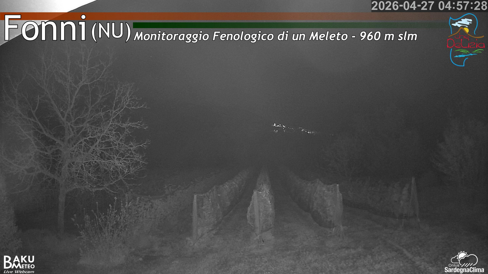 time-lapse frame, Fonni Meleto webcam