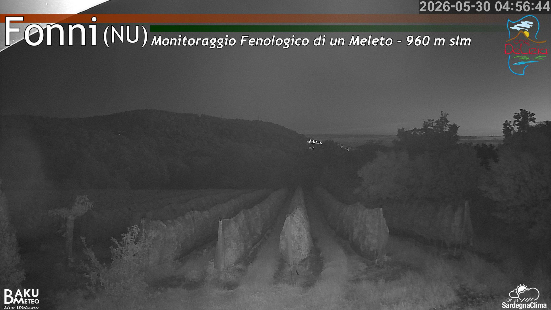 time-lapse frame, Fonni Meleto webcam