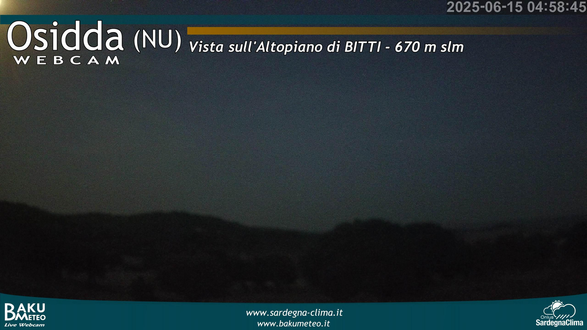 time-lapse frame, Osidda webcam