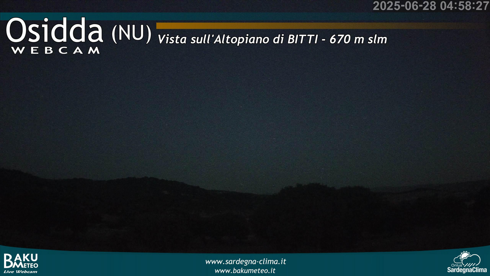 time-lapse frame, Osidda webcam