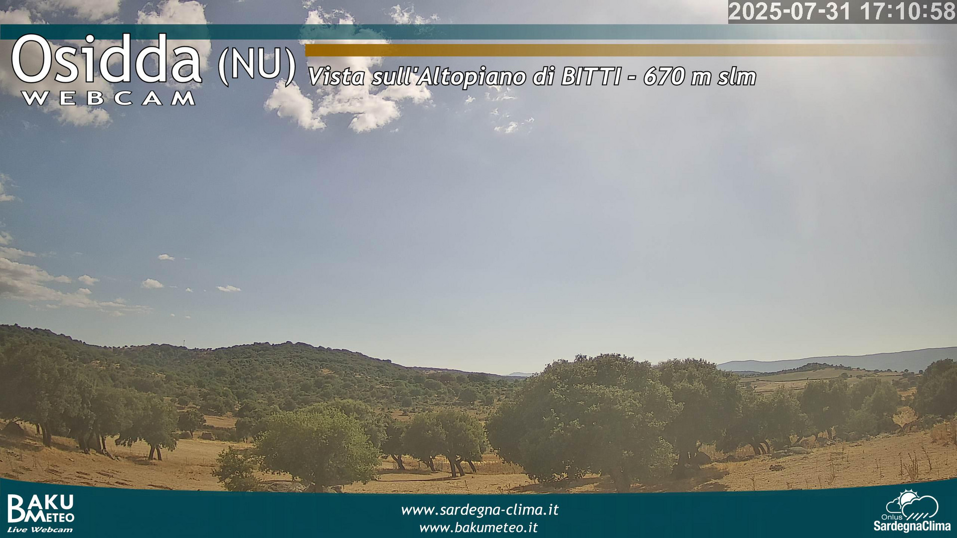 time-lapse frame, Osidda webcam