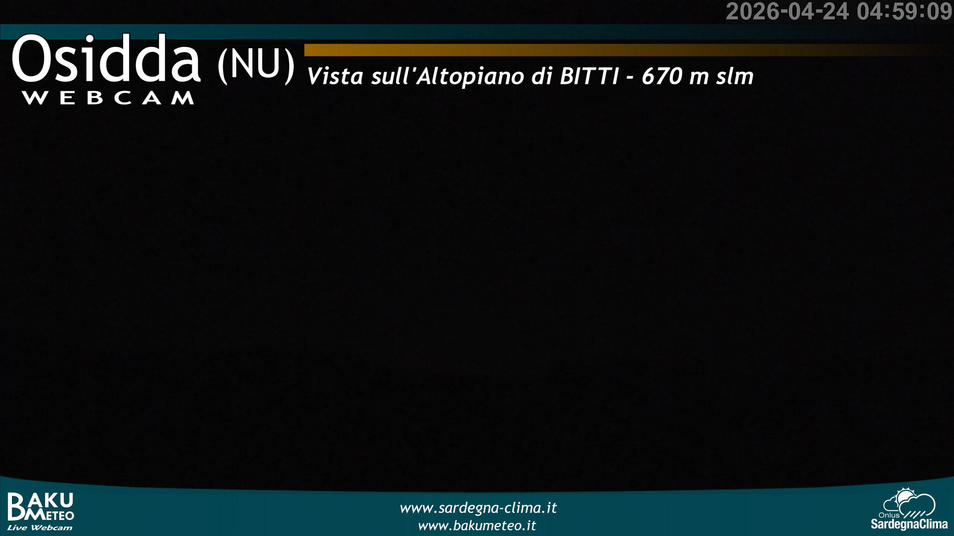 time-lapse frame, Osidda webcam