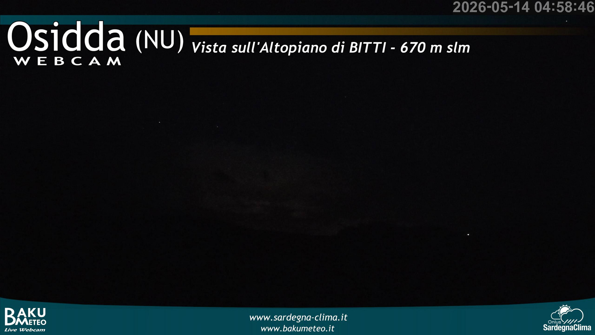 time-lapse frame, Osidda webcam