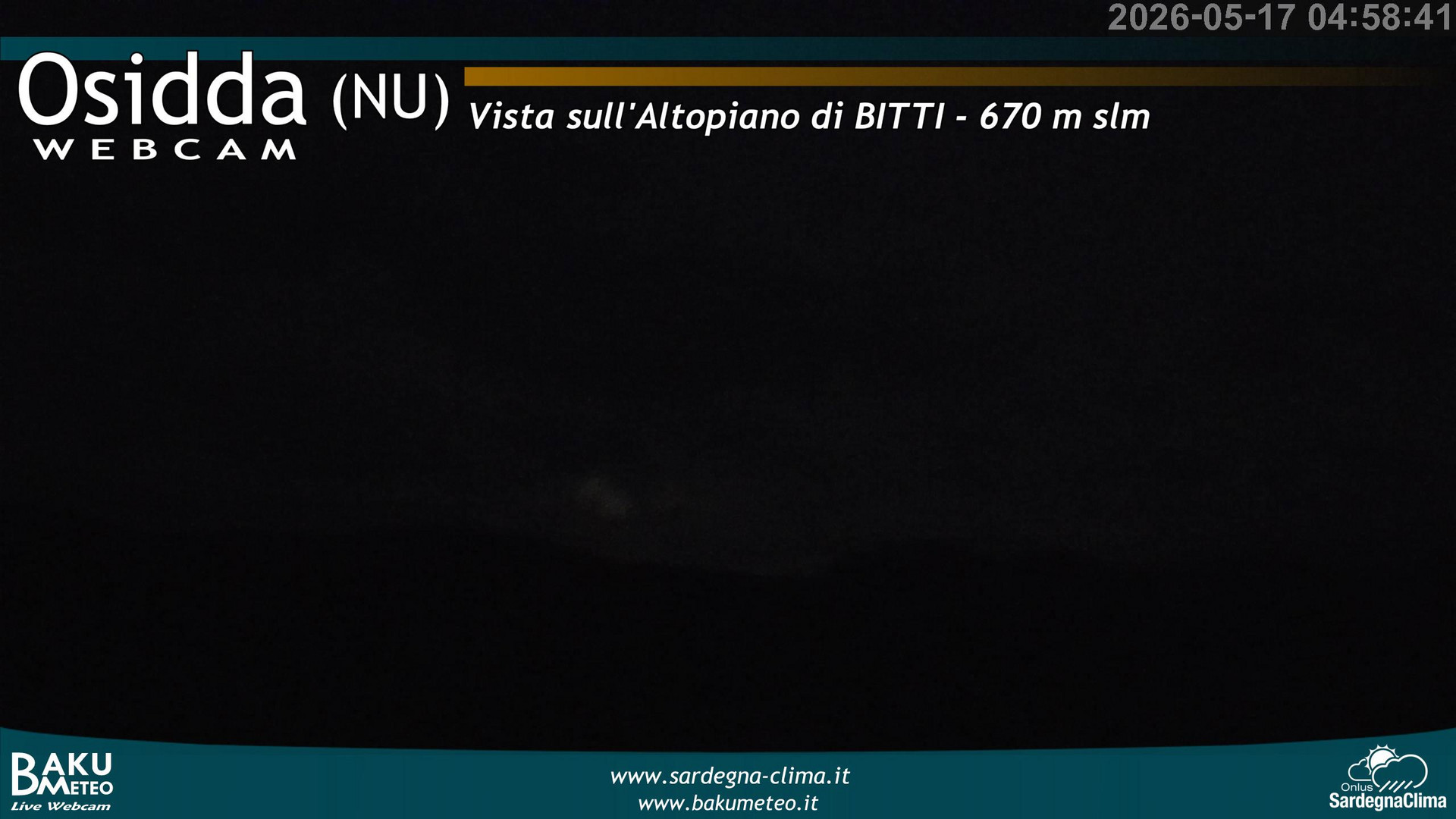 time-lapse frame, Osidda webcam