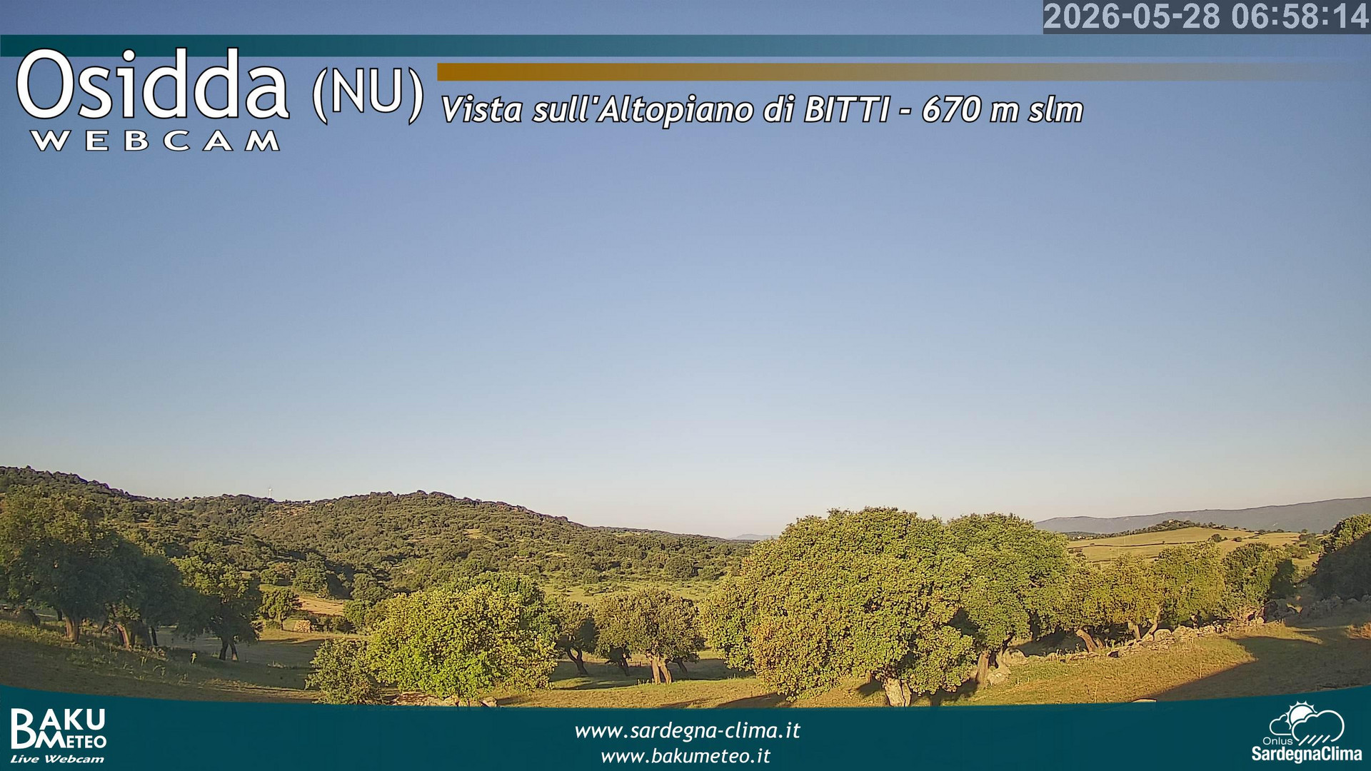 time-lapse frame, Osidda webcam