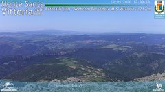 view from Monte Santa Vittoria Nord on 2026-04-20