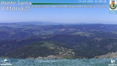 view from Monte Santa Vittoria Nord on 2026-04-24