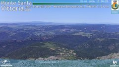 view from Monte Santa Vittoria Nord on 2026-04-28