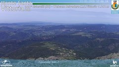 view from Monte Santa Vittoria Nord on 2026-05-03