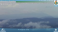 view from Monte Santa Vittoria Nord on 2026-05-05