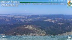 view from Monte Santa Vittoria Nord on 2026-06-17